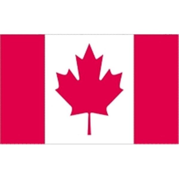 Annin Flagmakers Annin Flagmakers 191334 2 ft. X 3 ft. Nyl-Glo Canada Flag 191334